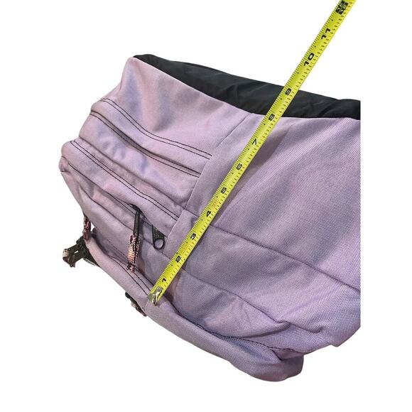 JANSPORT BACKPACK LAPTOP COMPUTER PASTEL LILAC POCKETS SCHOOL COLLEGE VERSATILE - Picture 6 of 16